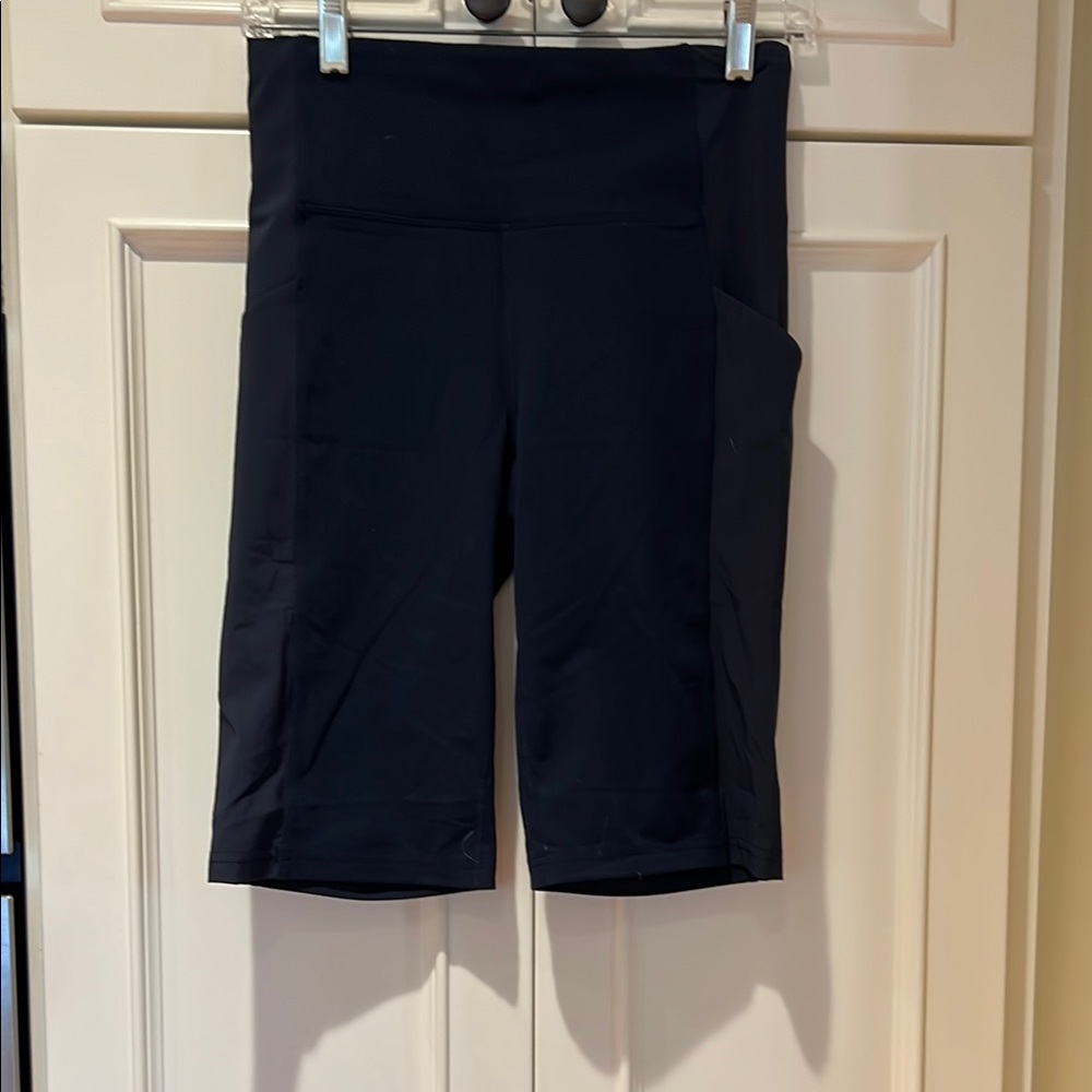 Athleta Black Bike Shorts Performance Stretch
